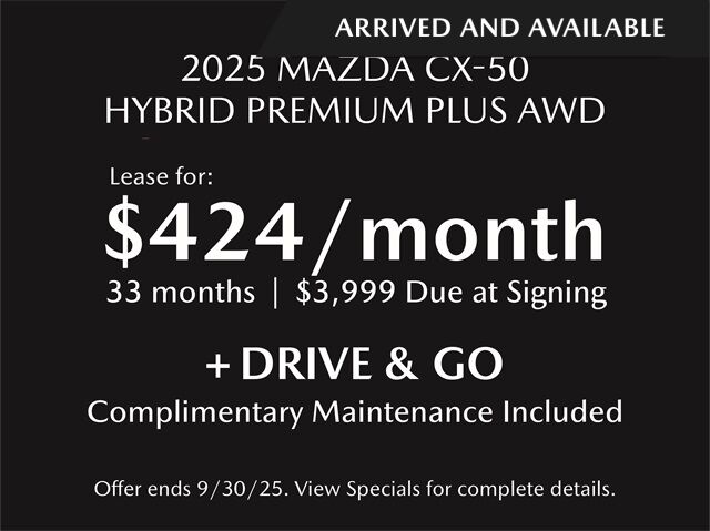 2025 MAZDA CX-50 Hybrid Premium Plus San Juan Capistrano CA