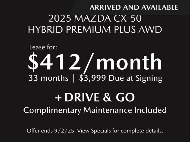 2025 MAZDA CX-50 Hybrid Premium Plus San Juan Capistrano CA