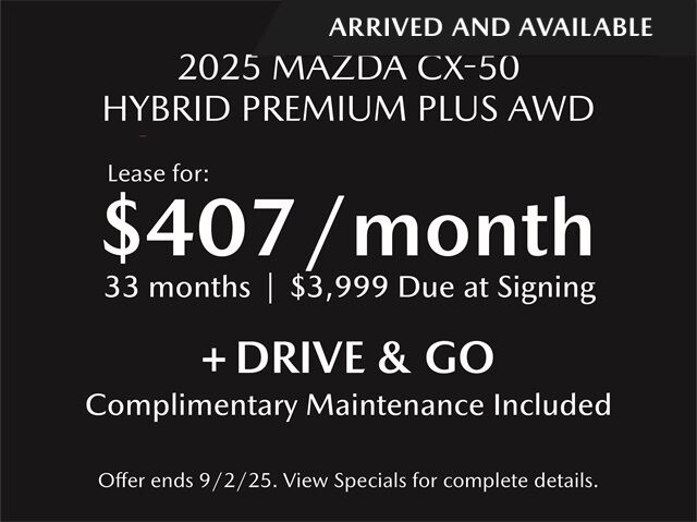 2025 MAZDA CX-50 Hybrid Premium Plus San Juan Capistrano CA