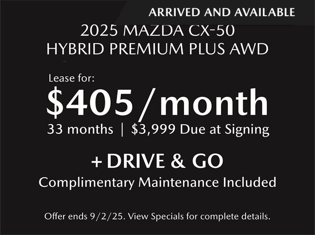 2025 MAZDA CX-50 Hybrid Premium Plus San Juan Capistrano CA
