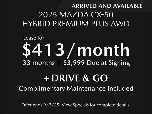 2025 MAZDA CX-50 Hybrid Premium Plus San Juan Capistrano CA
