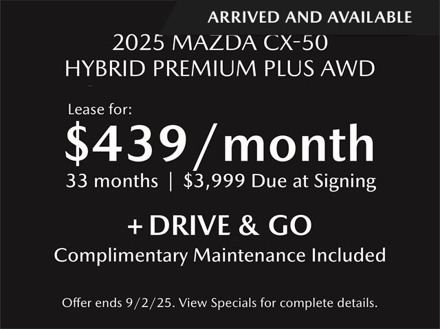 2025 MAZDA CX-50 Hybrid Premium Plus San Juan Capistrano CA