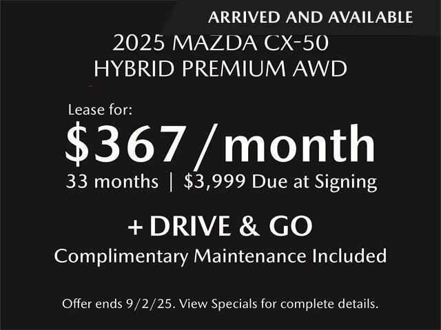 2025 MAZDA CX-50 Hybrid Premium San Juan Capistrano CA