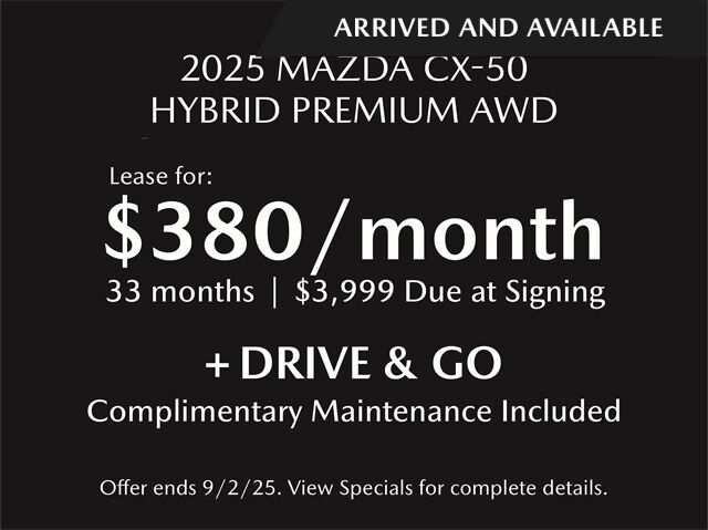 2025 MAZDA CX-50 Hybrid Premium San Juan Capistrano CA