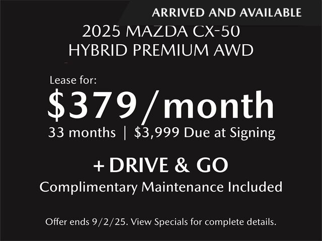 2025 MAZDA CX-50 Hybrid Premium San Juan Capistrano CA