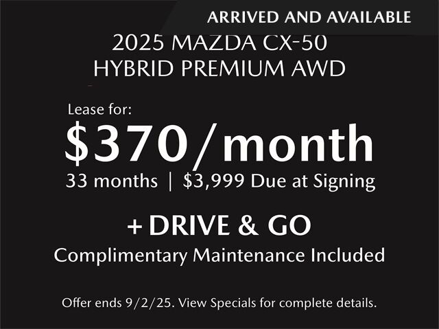 2025 MAZDA CX-50 Hybrid Premium San Juan Capistrano CA
