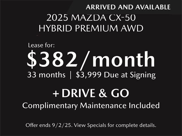 2025 MAZDA CX-50 Hybrid Premium San Juan Capistrano CA