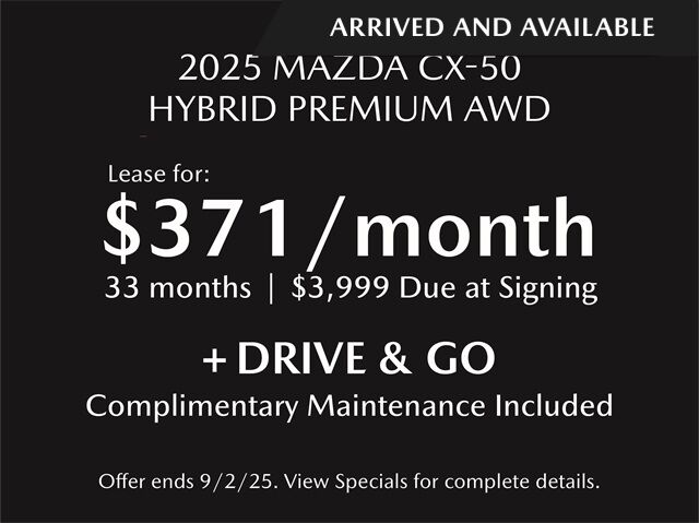 2025 MAZDA CX-50 Hybrid Premium San Juan Capistrano CA