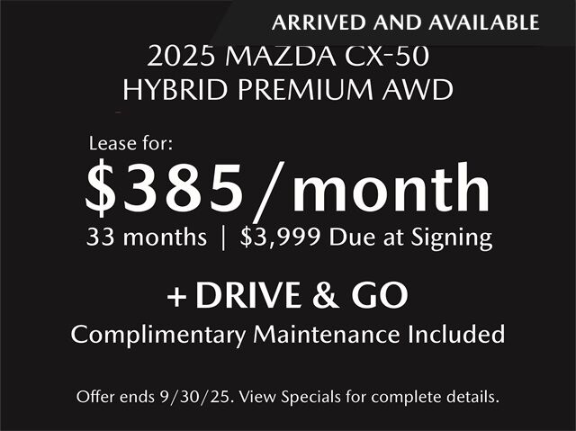 2025 MAZDA CX-50 Hybrid Premium San Juan Capistrano CA