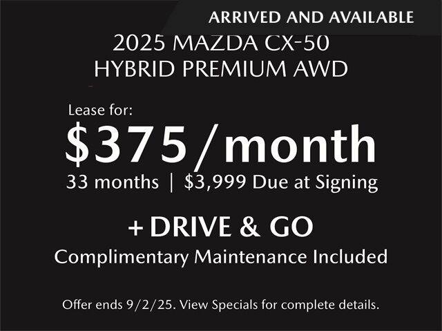 2025 MAZDA CX-50 Hybrid Premium San Juan Capistrano CA