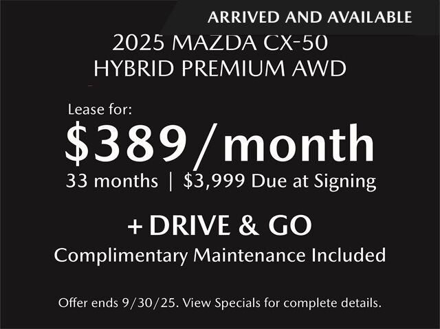 2025 MAZDA CX-50 Hybrid Premium San Juan Capistrano CA