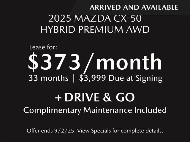 2025 MAZDA CX-50 Hybrid Premium San Juan Capistrano CA