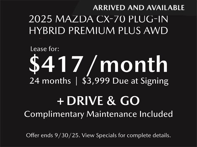 2025 MAZDA CX-70 PHEV Premium Plus San Juan Capistrano CA