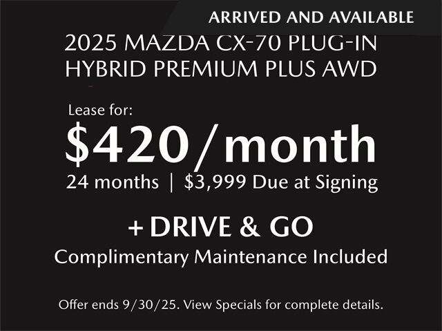 2025 MAZDA CX-70 PHEV Premium Plus San Juan Capistrano CA