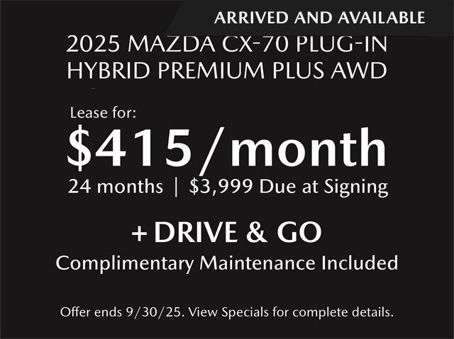2025 MAZDA CX-70 PHEV Premium Plus San Juan Capistrano CA