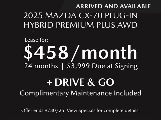 2025 MAZDA CX-70 PHEV Premium Plus San Juan Capistrano CA