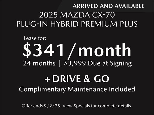 2025 MAZDA CX-70 PHEV Premium Plus San Juan Capistrano CA