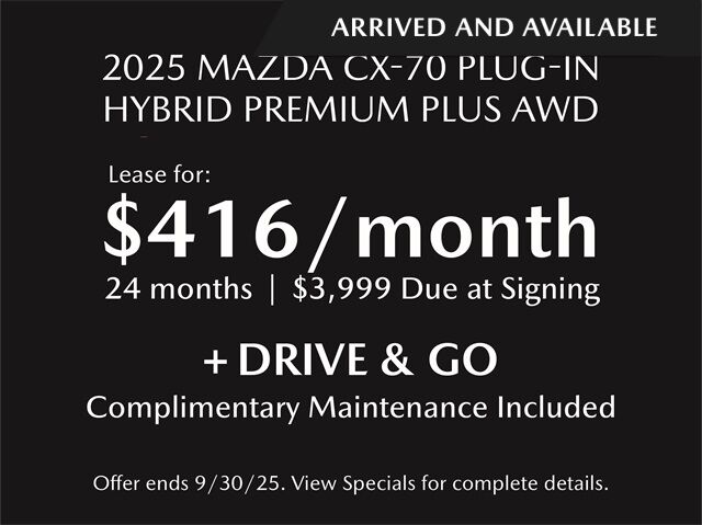 2025 MAZDA CX-70 PHEV Premium Plus San Juan Capistrano CA