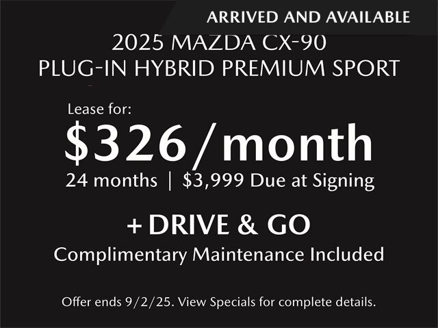 2025 MAZDA CX-90 PHEV Premium San Juan Capistrano CA