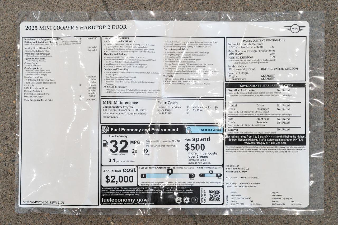 2025 MINI Hardtop 2 Door S - Photo 25