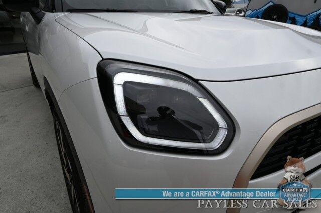 2025 MINI Countryman S / AWD / Premium Sound & Comfort Pkg / Auto Start / Heated Leather Seats & Steering / Sunroof / Harman Kardon Speakers / NAV / HUD / Adaptive Cruise / Lane Depart & Blind Spot / Only 6k Miles / 1-Owner Anchorage AK