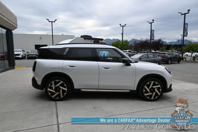 2025 MINI Countryman S / AWD / Premium Sound & Comfort Pkg / Auto Start / Heated Leather Seats & Steering / Sunroof / Harman Kardon Speakers / NAV / HUD / Adaptive Cruise / Lane Depart & Blind Spot / Only 6k Miles / 1-Owner Anchorage AK