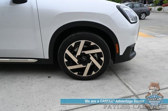 2025 MINI Countryman S / AWD / Premium Sound & Comfort Pkg / Auto Start / Heated Leather Seats & Steering / Sunroof / Harman Kardon Speakers / NAV / HUD / Adaptive Cruise / Lane Depart & Blind Spot / Only 6k Miles / 1-Owner Anchorage AK