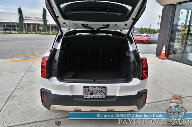 2025 MINI Countryman S / AWD / Premium Sound & Comfort Pkg / Auto Start / Heated Leather Seats & Steering / Sunroof / Harman Kardon Speakers / NAV / HUD / Adaptive Cruise / Lane Depart & Blind Spot / Only 6k Miles / 1-Owner Anchorage AK