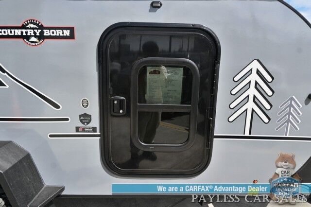 2025 MODERN BUGGY Country Born Little Buggy CB-12 / Sleeps 2 / 5000 BTU Infloor A/C / 24 Inch Flat Screen / Exterior Kitchenette / Awning / Rooftop Solar Package / Roof Rack / All Terrain Tires / Tow Pkg / 1405lbs UVW Anchorage AK