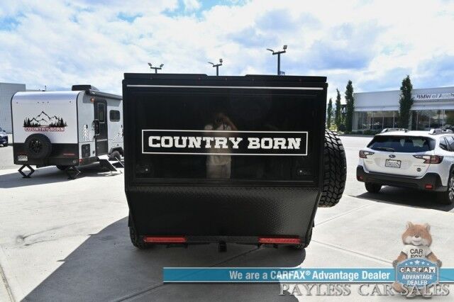 2025 MODERN BUGGY Country Born Little Buggy CB-12 / Sleeps 2 / 5000 BTU Infloor A/C / 24 Inch Flat Screen / Exterior Kitchenette / Awning / Rooftop Solar Package / Roof Rack / All Terrain Tires / Tow Pkg / 1405lbs UVW Anchorage AK