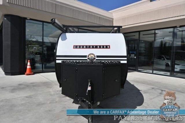2025 MODERN BUGGY Country Born Little Buggy CB-12 / Sleeps 2 / 5000 BTU Infloor A/C / 24 Inch Flat Screen / Exterior Kitchenette / Awning / Rooftop Solar Package / Roof Rack / All Terrain Tires / Tow Pkg / 1405lbs UVW Anchorage AK