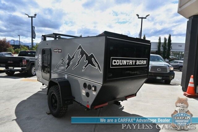 2025 MODERN BUGGY Country Born Little Buggy CB-12 / Sleeps 2 / 5000 BTU Infloor A/C / 24 Inch Flat Screen / Exterior Kitchenette / Awning / Rooftop Solar Package / Roof Rack / All Terrain Tires / Tow Pkg / 1405lbs UVW Anchorage AK