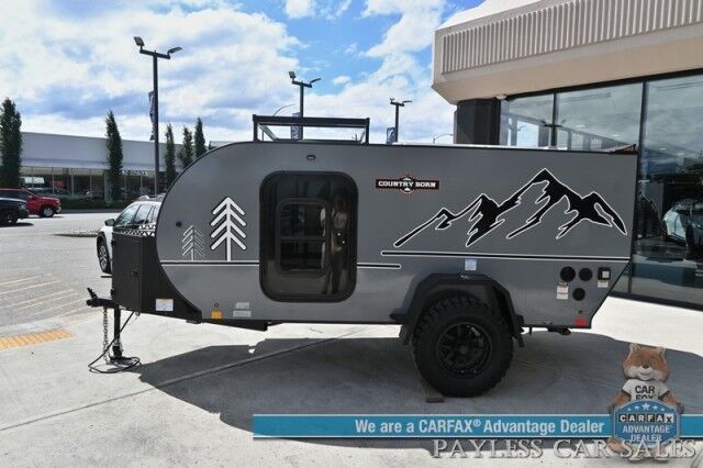 2025 MODERN BUGGY Country Born Little Buggy CB-12 / Sleeps 2 / 5000 BTU Infloor A/C / 24 Inch Flat Screen / Exterior Kitchenette / Awning / Rooftop Solar Package / Roof Rack / All Terrain Tires / Tow Pkg / 1405lbs UVW Anchorage AK