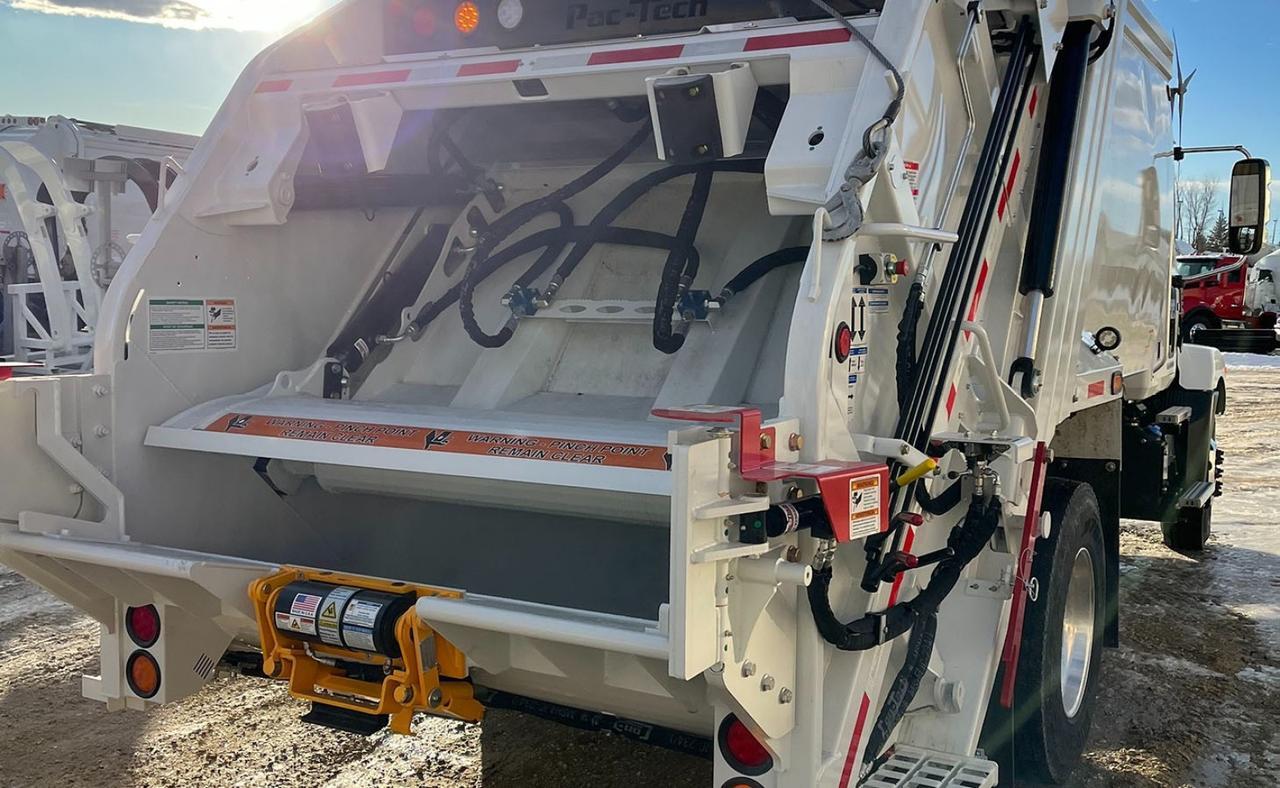 2025 Mack MD742 13 yd. Pac-Tech Rear Loader Garbage Truck Tampa FL