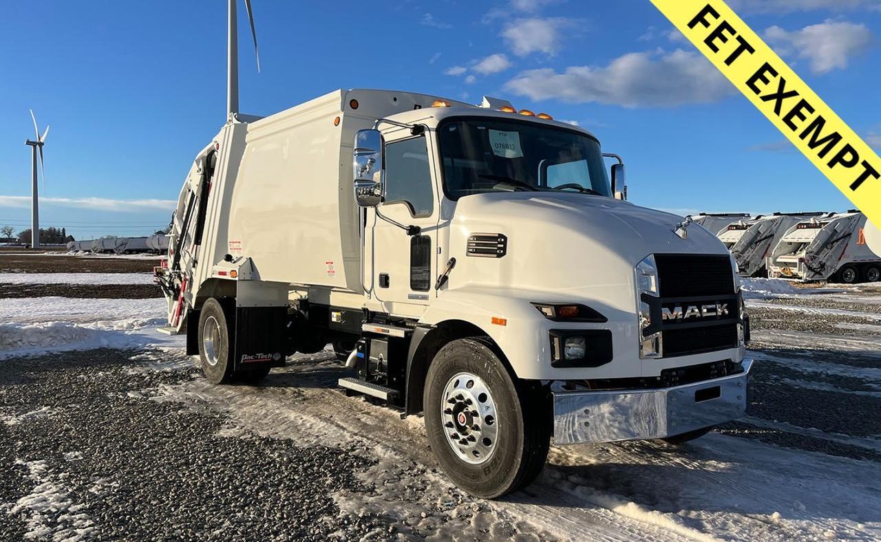 2025 Mack MD742 13 yd. Pac-Tech Rear Loader Garbage Truck
