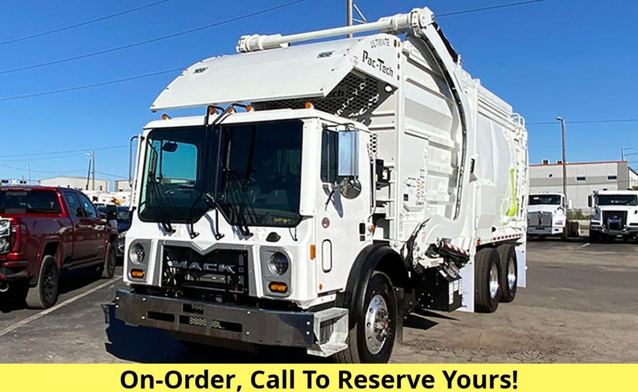 2025 Mack TERRAPRO 40 Yard Pac Tech Front Loader Garbage Truck Tampa FL