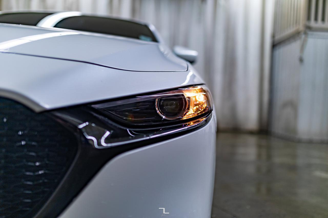 2025 Mazda 3 AWD GS Sport Hatchback Leather Roof BCam Red Deer AB