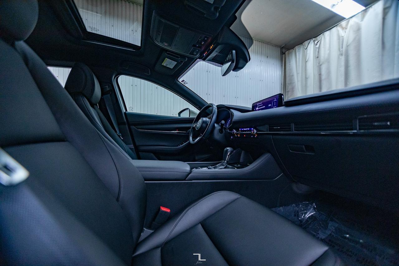 2025 Mazda 3 AWD GS Sport Hatchback Leather Roof BCam Red Deer AB