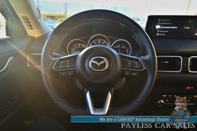 2025 Mazda CX-5 2.5 S Preferred Package / AWD / Power & Heated Leather Seats / Sunroof / Adaptive Cruise Control / Lane Departure & Blind Spot Alert / Apple CarPlay & Android Auto / Back Up Camera / 29 MPG / 1-Owner Anchorage AK 2025 Mazda CX-5 2.5 S Preferred Package / AWD / Power & Heated Leather Seats / Sunroof / Adaptive Cruise Control / Lane Departure & Blind Spot Alert / Apple CarPlay & Android Auto / Back Up Camera / 29 MPG / 1-Owner Anchorage AK
