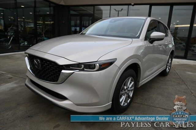 2025 Mazda CX-5 2.5 S Preferred Package / AWD / Power & Heated Leather Seats / Sunroof / Adaptive Cruise / Lane Alert / Apple CarPlay & Android Auto / Back Up Camera / Keyless Entry & Start / Power Liftgate / 29 MPG / 1-Owner Anchorage AK 2025 Mazda CX-5 2.5 S Preferred Package / AWD / Power & Heated Leather Seats / Sunroof / Adaptive Cruise / Lane Alert / Apple CarPlay & Android Auto / Back Up Camera / Keyless Entry & Start / Power Liftgate / 29 MPG / 1-Owner Anchorage AK