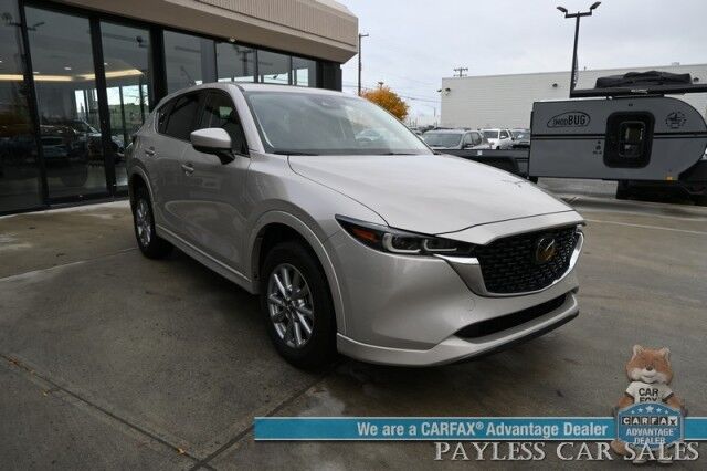 2025 Mazda CX-5 2.5 S Preferred Package / AWD / Power & Heated Leather Seats / Sunroof / Adaptive Cruise / Lane Alert / Apple CarPlay & Android Auto / Back Up Camera / Keyless Entry & Start / Power Liftgate / 29 MPG / 1-Owner Anchorage AK 2025 Mazda CX-5 2.5 S Preferred Package / AWD / Power & Heated Leather Seats / Sunroof / Adaptive Cruise / Lane Alert / Apple CarPlay & Android Auto / Back Up Camera / Keyless Entry & Start / Power Liftgate / 29 MPG / 1-Owner Anchorage AK