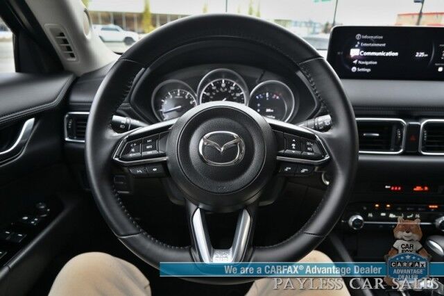 2025 Mazda CX-5 2.5 S Preferred Package / AWD / Power & Heated Leather Seats / Sunroof / Adaptive Cruise / Lane Alert / Apple CarPlay & Android Auto / Back Up Camera / Keyless Entry & Start / Power Liftgate / 29 MPG / 1-Owner Anchorage AK 2025 Mazda CX-5 2.5 S Preferred Package / AWD / Power & Heated Leather Seats / Sunroof / Adaptive Cruise / Lane Alert / Apple CarPlay & Android Auto / Back Up Camera / Keyless Entry & Start / Power Liftgate / 29 MPG / 1-Owner Anchorage AK