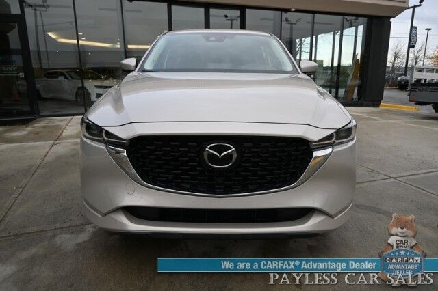 2025 Mazda CX-5 2.5 S Preferred Package / AWD / Power & Heated Leather Seats / Sunroof / Lane Departure Alert / Adaptive Cruise / Apple CarPlay & Android Auto / Back Up Camera / Keyless Entry & Start / Power Liftgate / 29 MPG / 1-Owner Anchorage AK