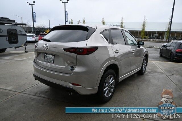 2025 Mazda CX-5 2.5 S Preferred Package / AWD / Power & Heated Leather Seats / Sunroof / Lane Departure Alert / Adaptive Cruise / Apple CarPlay & Android Auto / Back Up Camera / Keyless Entry & Start / Power Liftgate / 29 MPG / 1-Owner Anchorage AK