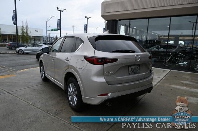 2025 Mazda CX-5 2.5 S Preferred Package / AWD / Power & Heated Leather Seats / Sunroof / Lane Departure Alert / Adaptive Cruise / Apple CarPlay & Android Auto / Back Up Camera / Keyless Entry & Start / Power Liftgate / 29 MPG / 1-Owner Anchorage AK