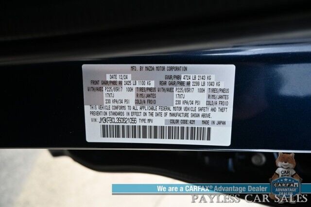 2025 Mazda CX-5 2.5 S Preferred Package / AWD / Power & Heated Leather Seats / Sunroof / Lane Departure Alert / Adaptive Cruise / Apple CarPlay & Android Auto / Back Up Camera / Keyless Entry & Start / Power Liftgate / 29 MPG / 1-Owner Anchorage AK