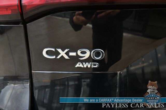 2025 Mazda CX-90 Preferred Package / AWD / Power & Heated Leather Seats / Sunroof / Adaptive Cruise Control / Lane Departure & Blind Spot Alert / Apple CarPlay & Android Auto / Back Up Camera / 3rd Row / Seats 7 / 1-Owner Anchorage AK