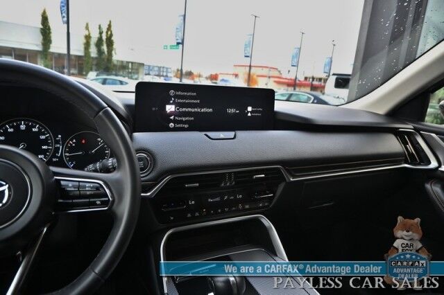 2025 Mazda CX-90 Preferred Package / AWD / Power & Heated Leather Seats / Sunroof / Adaptive Cruise Control / Lane Departure & Blind Spot Alert / Apple CarPlay & Android Auto / Back Up Camera / 3rd Row / Seats 7 / 1-Owner Anchorage AK