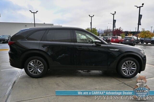 2025 Mazda CX-90 Preferred Package / AWD / Power & Heated Leather Seats / Sunroof / Adaptive Cruise Control / Lane Departure & Blind Spot Alert / Apple CarPlay & Android Auto / Back Up Camera / 3rd Row / Seats 7 / 1-Owner Anchorage AK