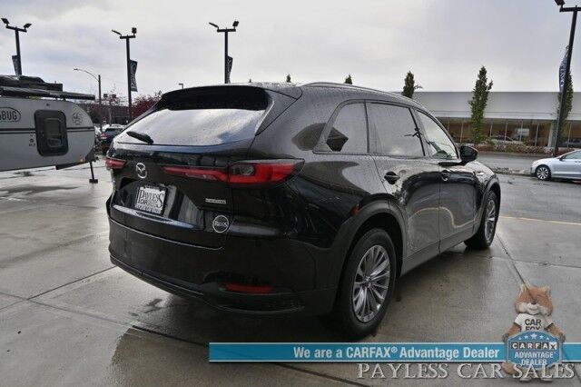 2025 Mazda CX-90 Preferred Package / AWD / Power & Heated Leather Seats / Sunroof / Adaptive Cruise Control / Lane Departure & Blind Spot Alert / Apple CarPlay & Android Auto / Back Up Camera / 3rd Row / Seats 7 / 1-Owner Anchorage AK